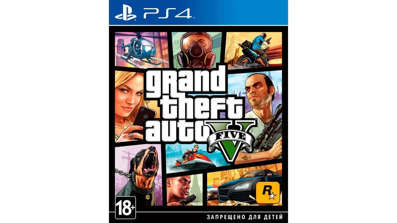 Диск PS4 Grand Theft Auto V Б/У 0017