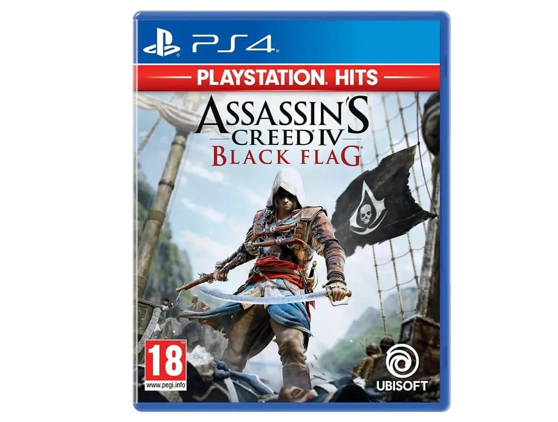 Диск PS4 Assassins Creed Black Flag CUSA 00009 (rus lang)