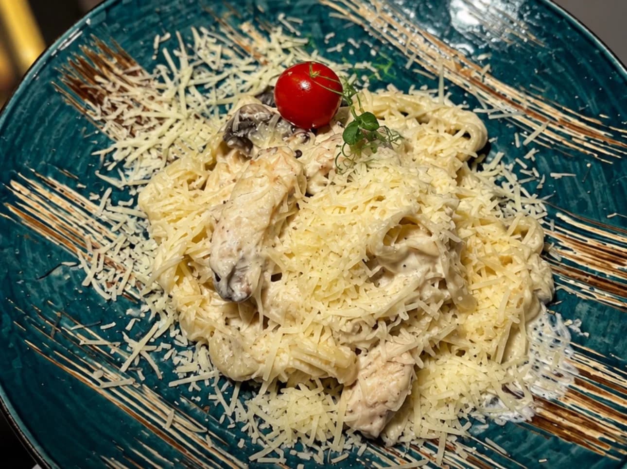 Паста с курицей