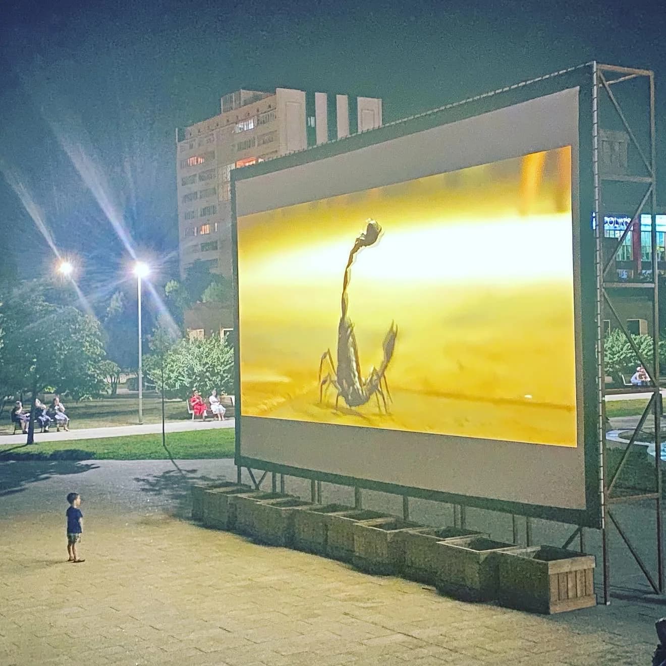 Летний кинотеатр