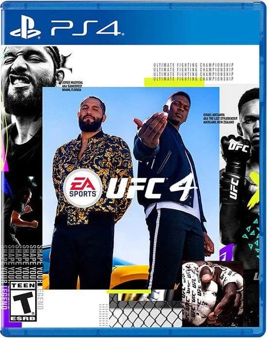 Диск PS4 UFC 4 Б/У
