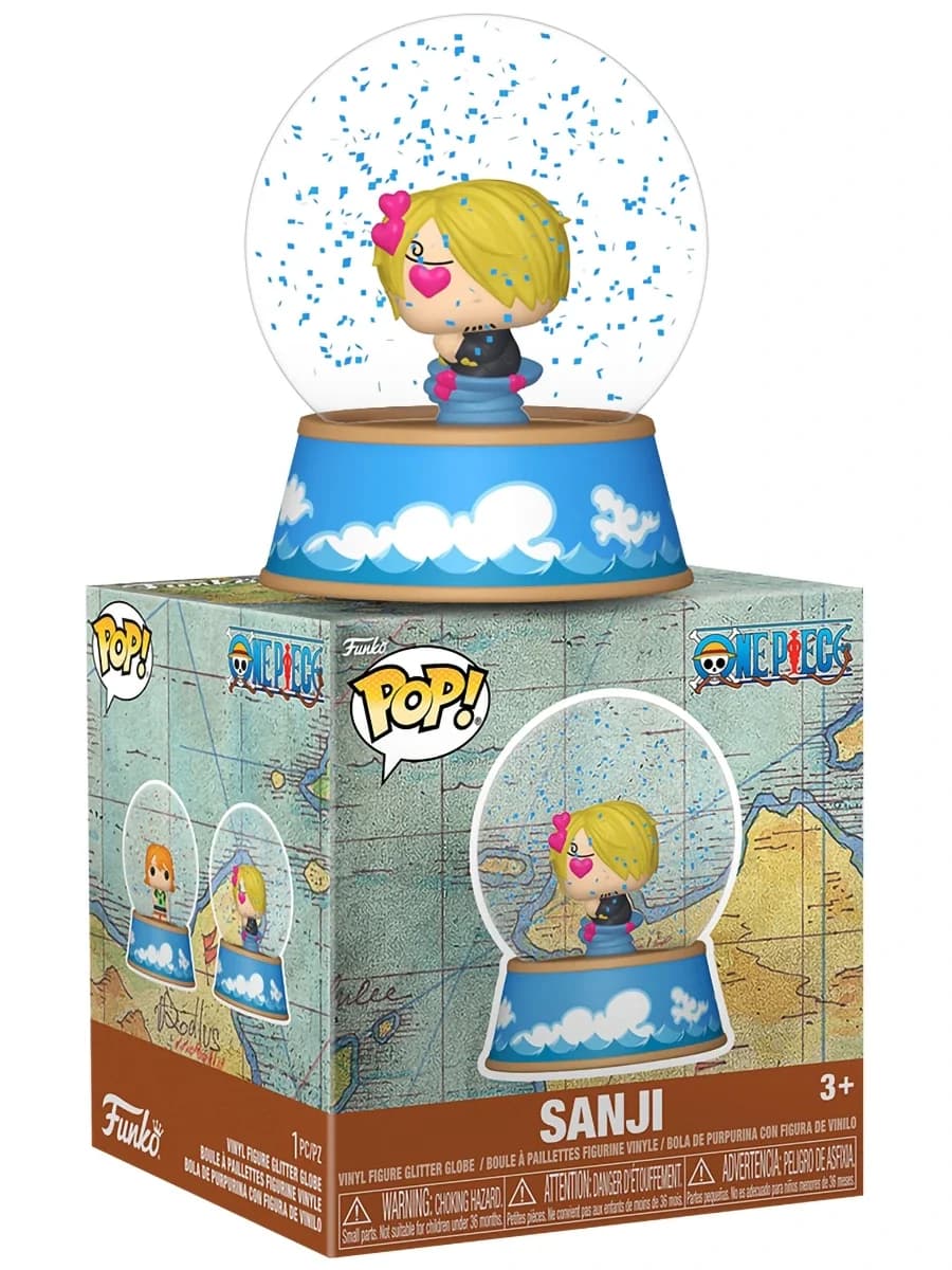 Снежный шар Funko Mini Glitter Globes One Piece Sanji 92279
