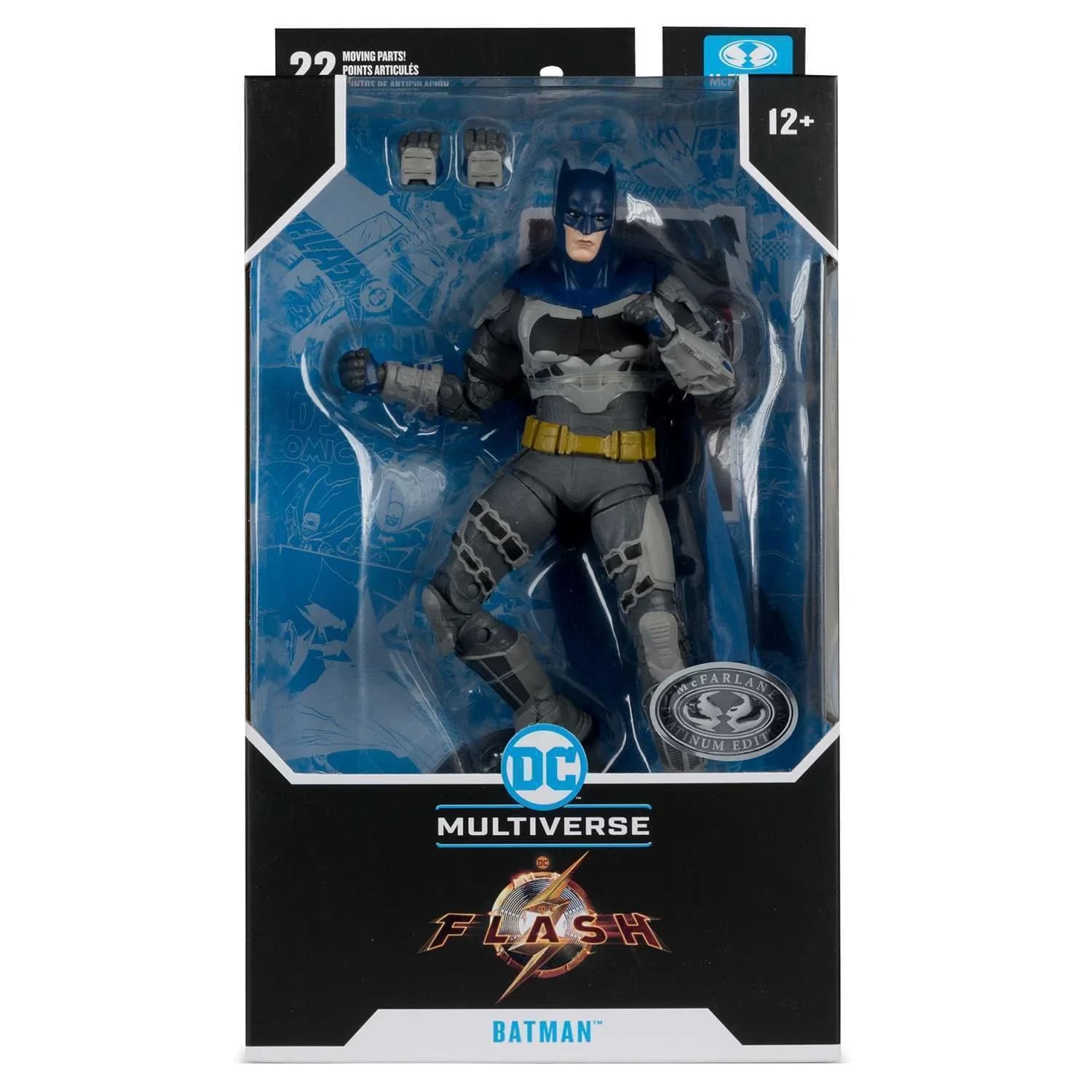 Фигурка DC Multiverse Batman (The Flash Movie) Blue/Grey (Chase) 18 см