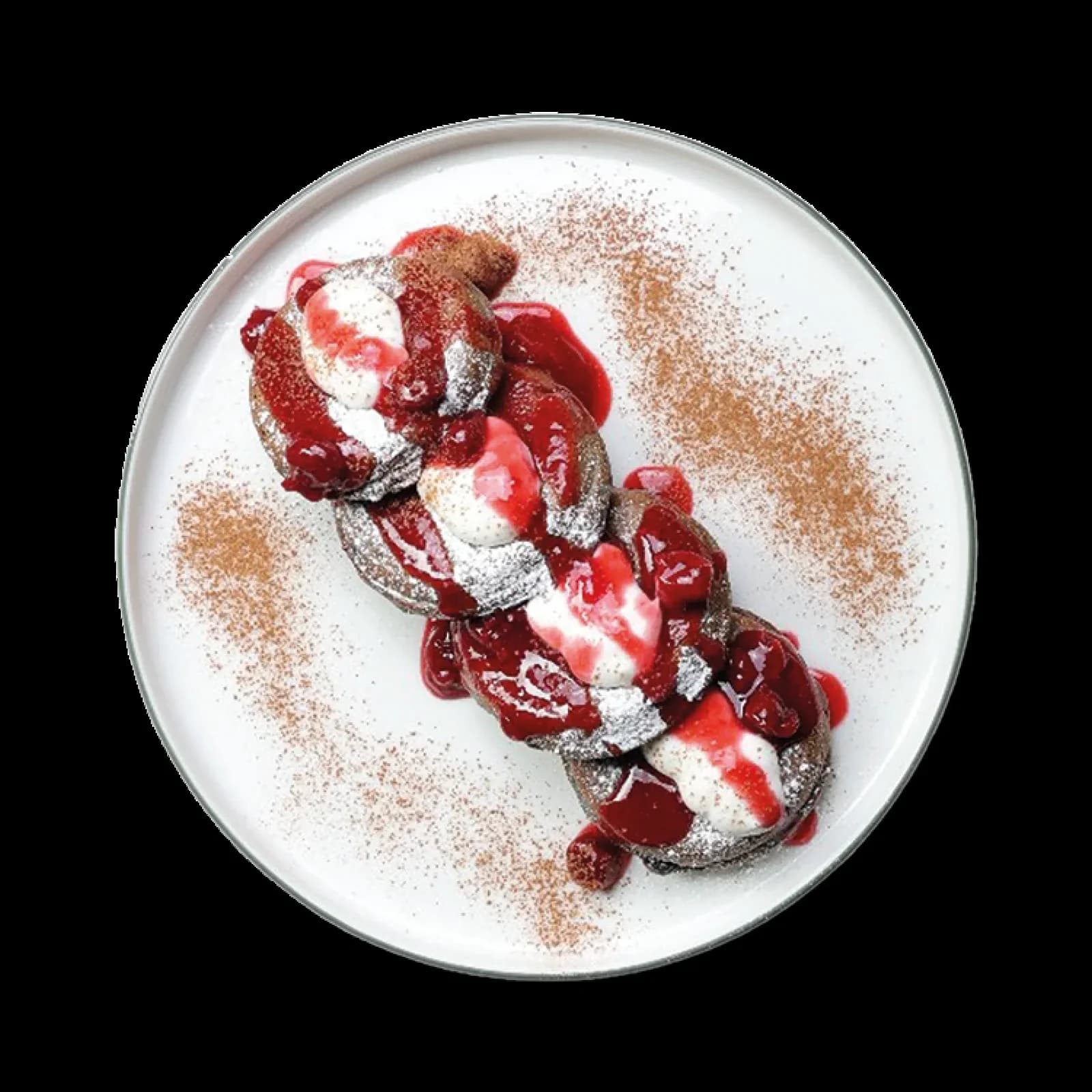 Черничные панкейки