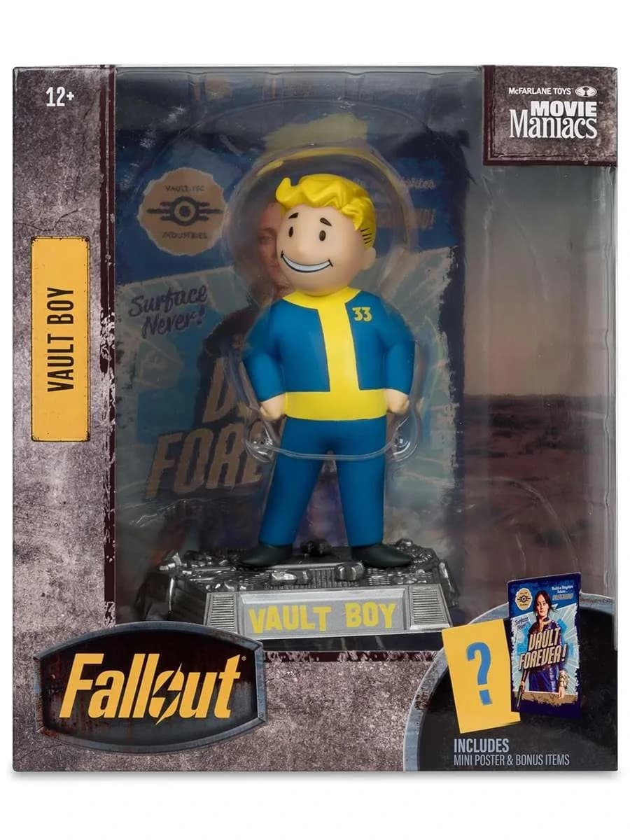 Фигурка Movie Maniacs Fallout  Vault Boy v2 15см 787926141320