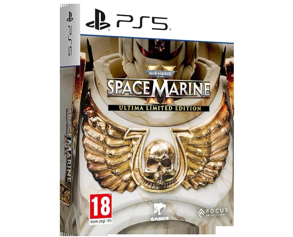 Диск PS5 Warhammer 40,000: Space Marine 2 Ultima Limited Edition Б/У