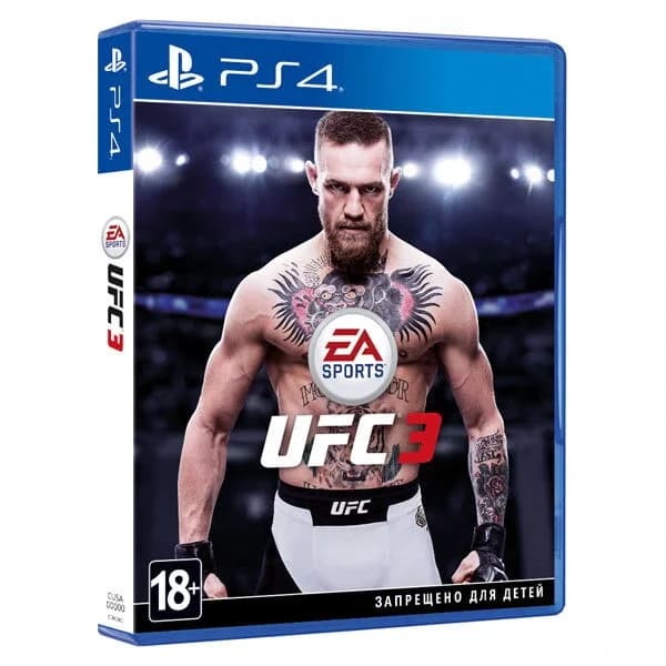Диск PS4 Ufc 3 (A) (CUSA 06534)