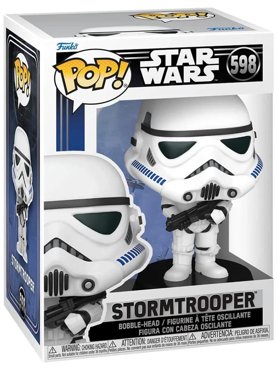 Фигурка Funko POP! Bobble Star Wars Ep 4 ANH Stormtrooper (598) 67537