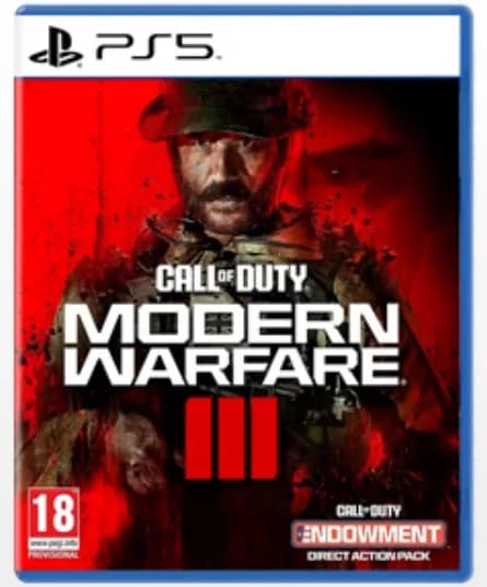 Диск PS5 Call of Duty: Modern Warfare 3 Б/У