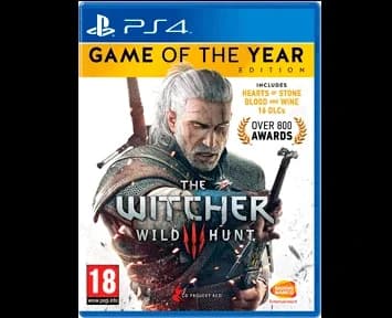 Диск PS4 Ведьмак 3 Б/У