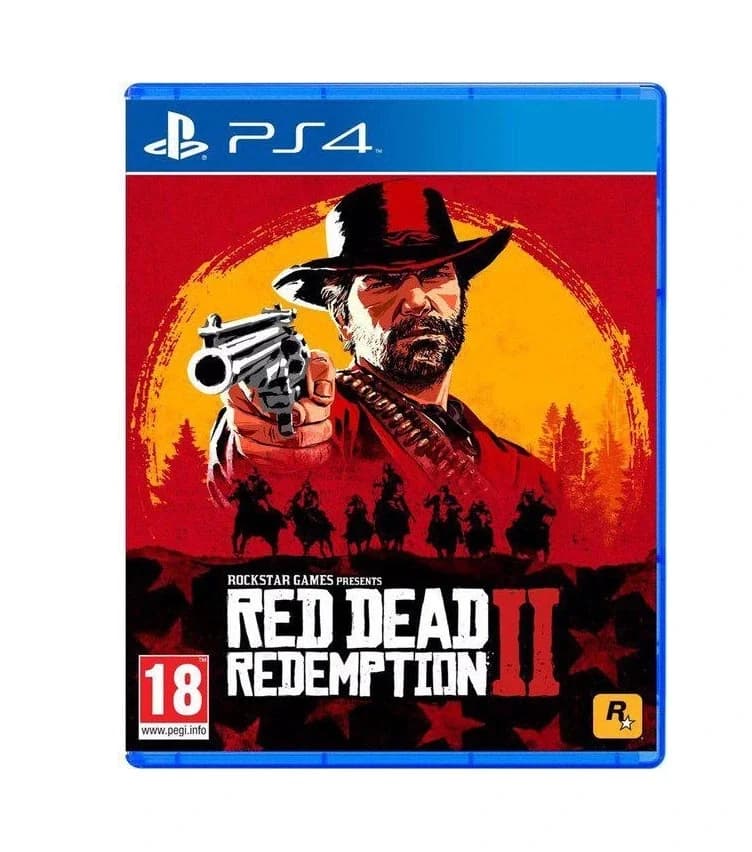 Диск PS4 Red Dead Redemption 2 Б/У