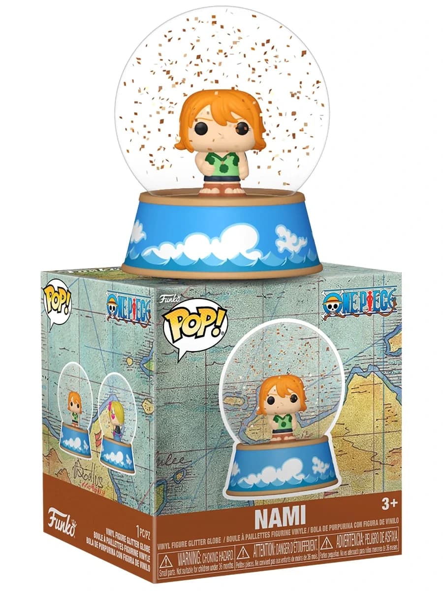 Снежный шар Funko Mini Glitter Globes One Piece Nami 92276