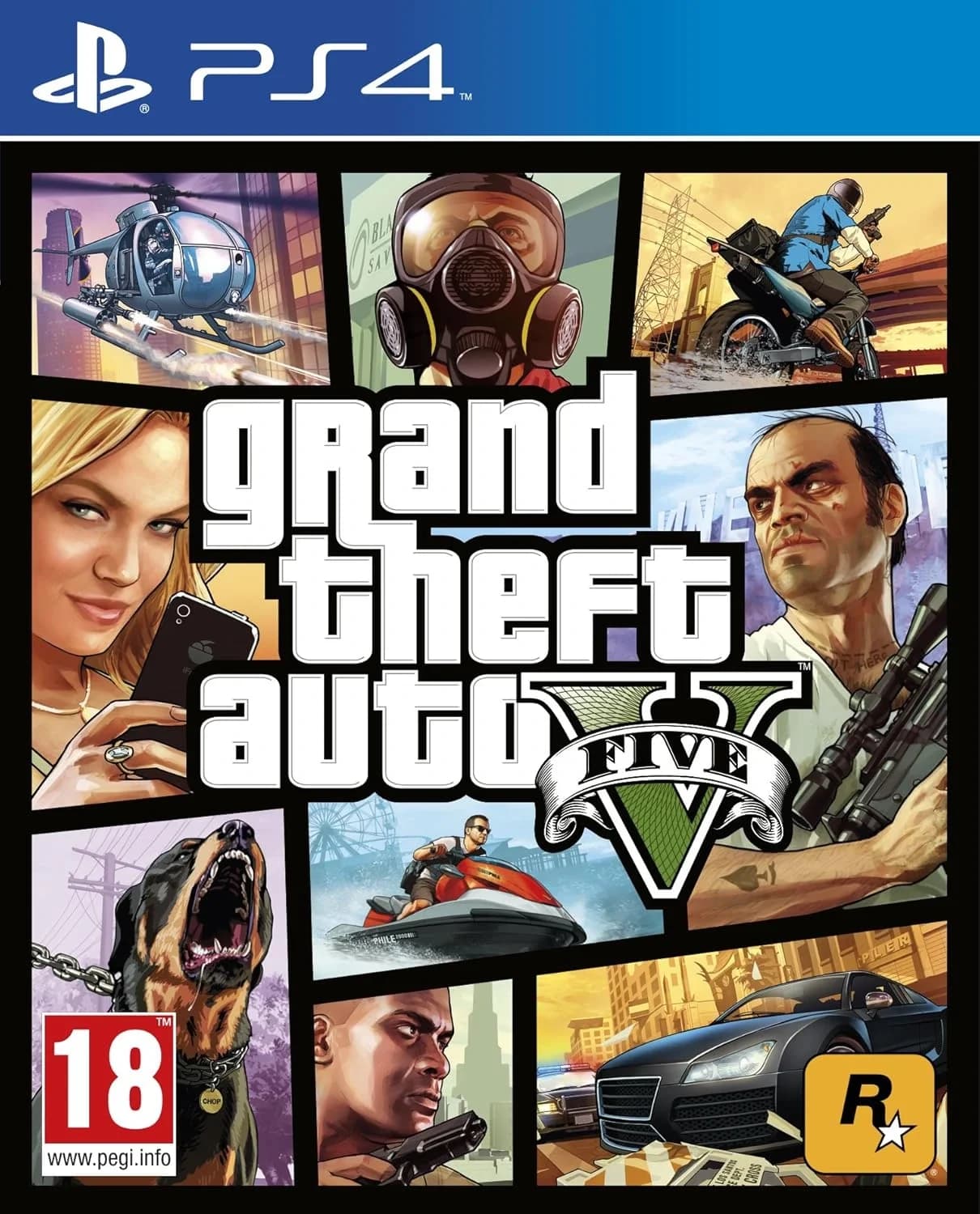 Диск PS4 Grand Theft Auto V Premium Edition (CUSA 00411)